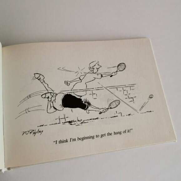 The Crazy World of Tennis Cartoons by Peter Rigby Book Tennis Player Funny Humor - Picture 4 of 8